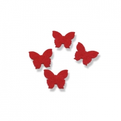 Motylki czerwone 10 szt F101-10095