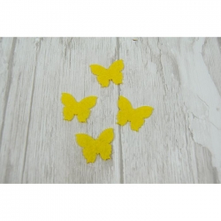 Motylki żółte 10 szt F97-9638