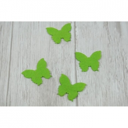 Motylki zielone 10 szt F98-9639