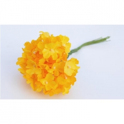 Hortensja Papierowa ok 70 kwiatuszków-Żółta-9916