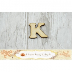 Mała literka 2cm "K" SK306-2777
